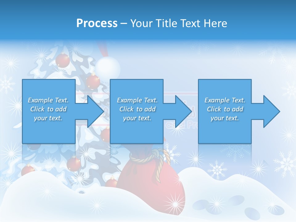 Fir Branch Rope PowerPoint Template