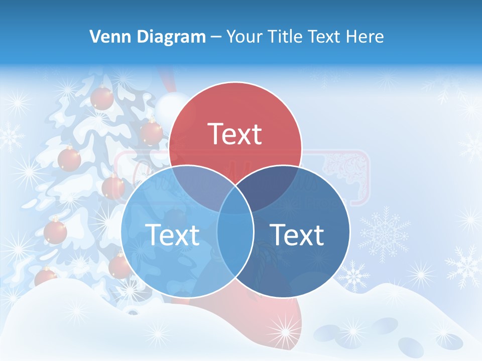 Fir Branch Rope PowerPoint Template
