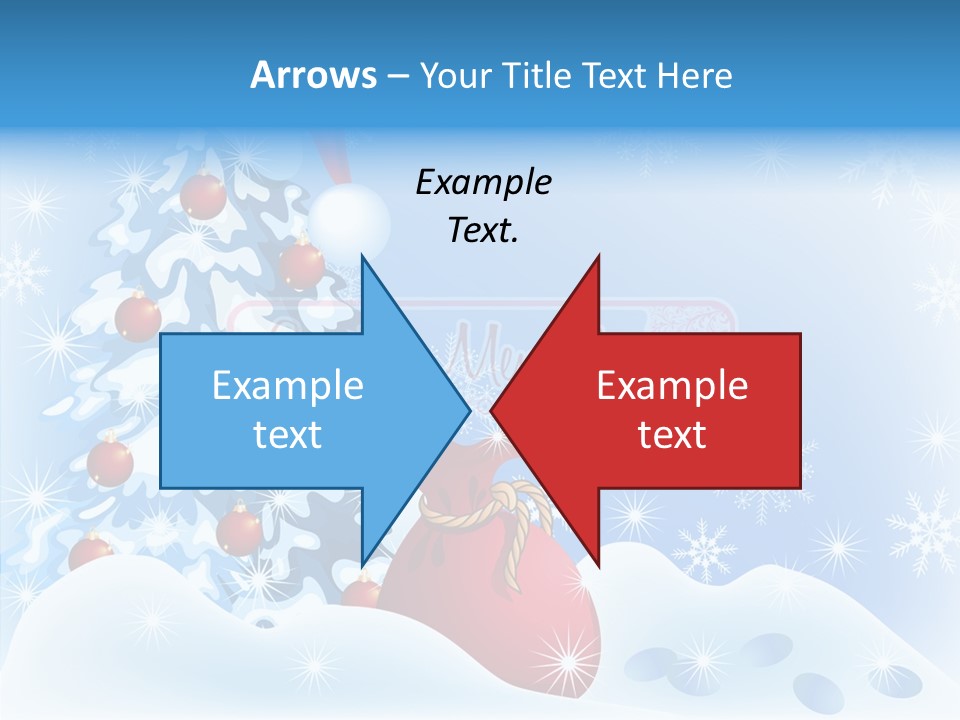 Fir Branch Rope PowerPoint Template