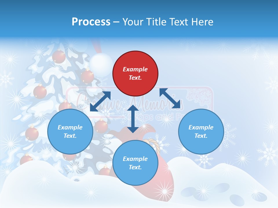Fir Branch Rope PowerPoint Template