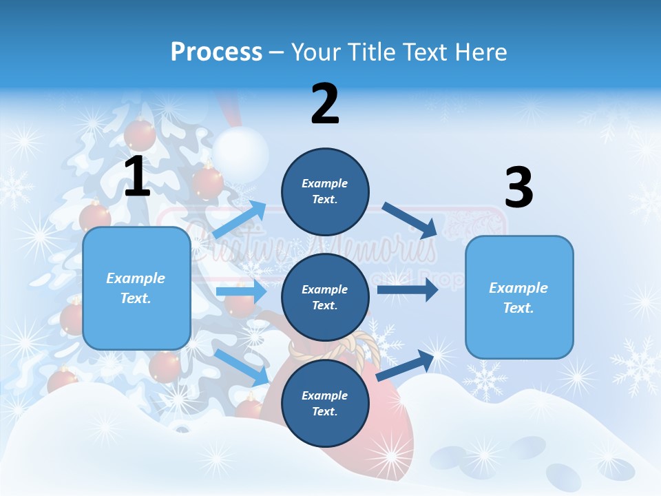 Fir Branch Rope PowerPoint Template