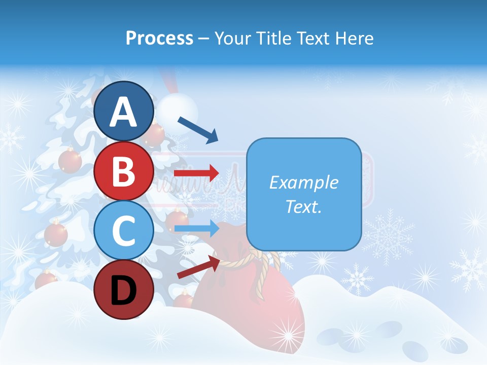 Fir Branch Rope PowerPoint Template