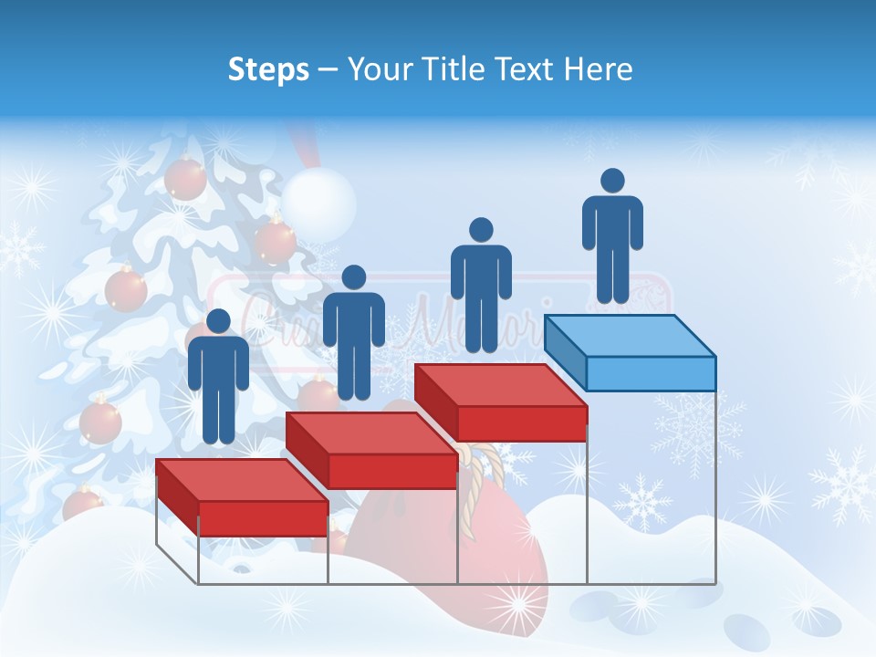 Fir Branch Rope PowerPoint Template