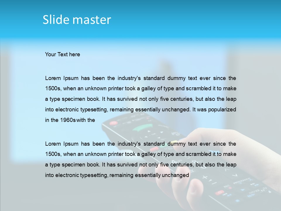 Digital Media Technology PowerPoint Template