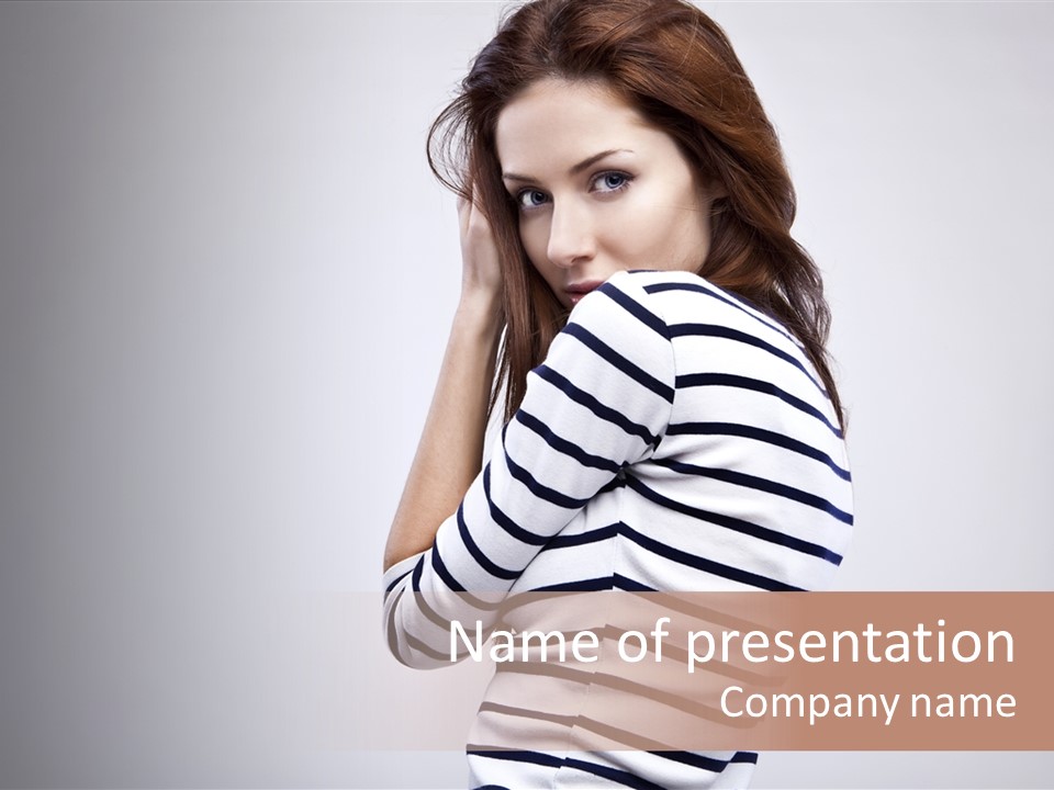 Youth Fashion Attractive PowerPoint Template