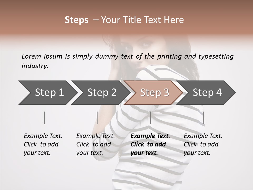 Youth Fashion Attractive PowerPoint Template