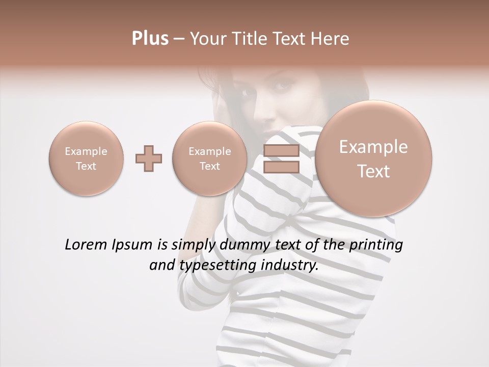Youth Fashion Attractive PowerPoint Template