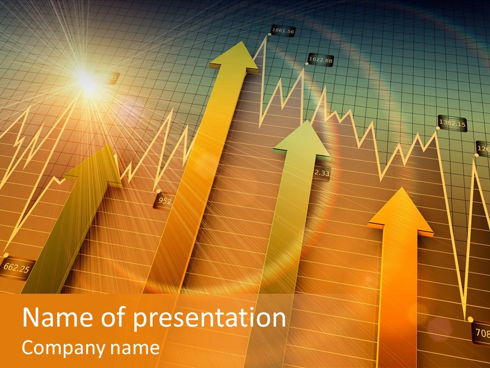 Accounting Investment Work PowerPoint Template