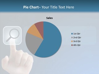 Hand Tech Pressing PowerPoint Template