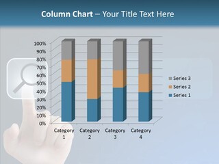 Hand Tech Pressing PowerPoint Template