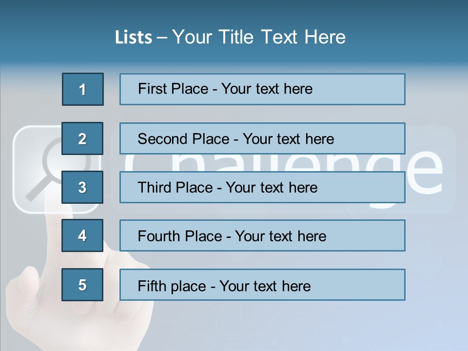 Media Browse Data PowerPoint Template