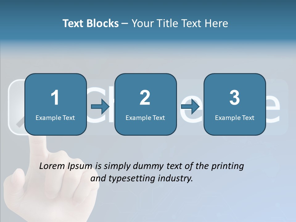 Media Browse Data PowerPoint Template
