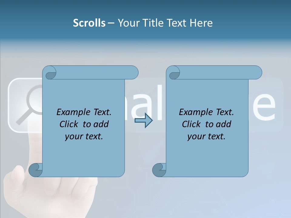 Media Browse Data PowerPoint Template
