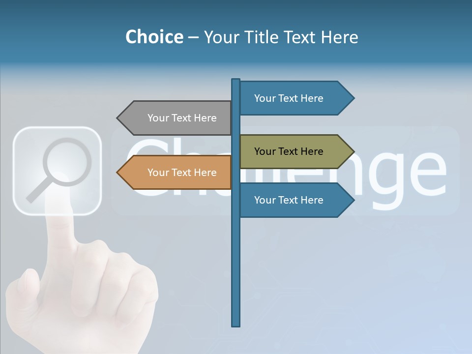 Media Browse Data PowerPoint Template