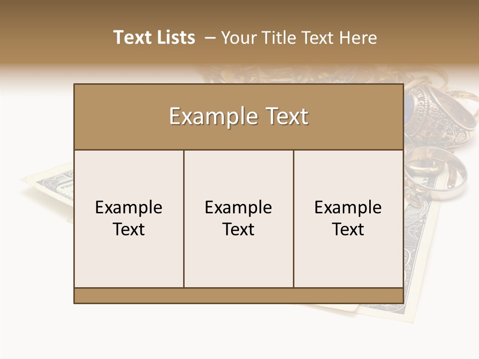 Used Pile Coin PowerPoint Template