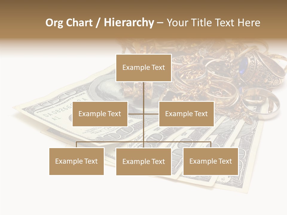 Used Pile Coin PowerPoint Template