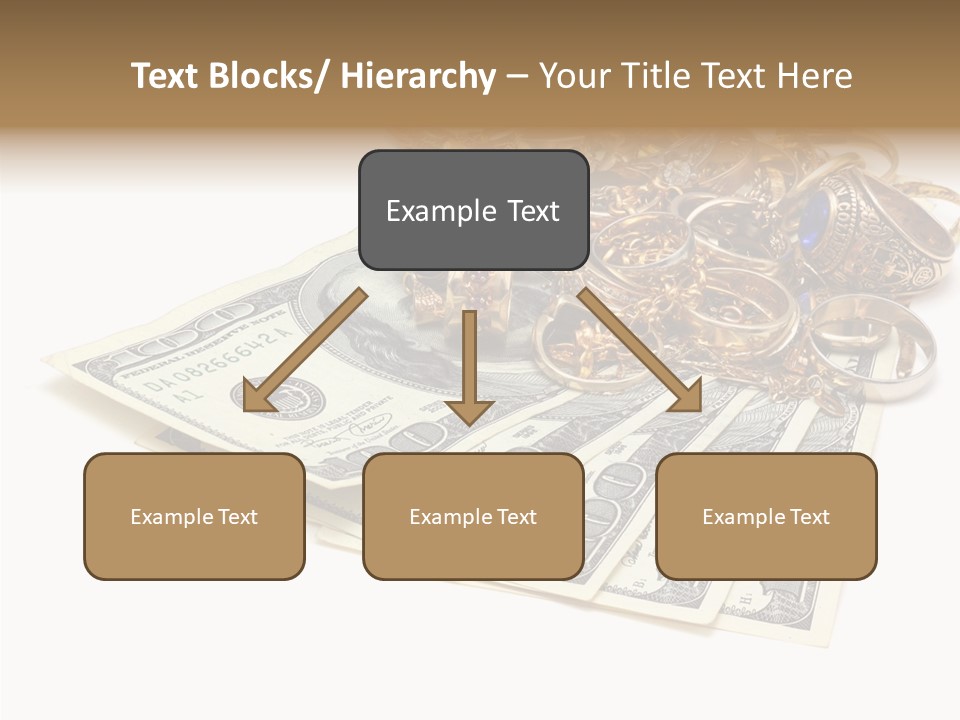 Used Pile Coin PowerPoint Template