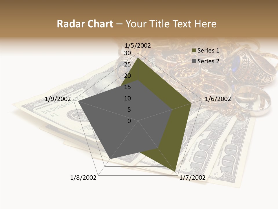 Used Pile Coin PowerPoint Template