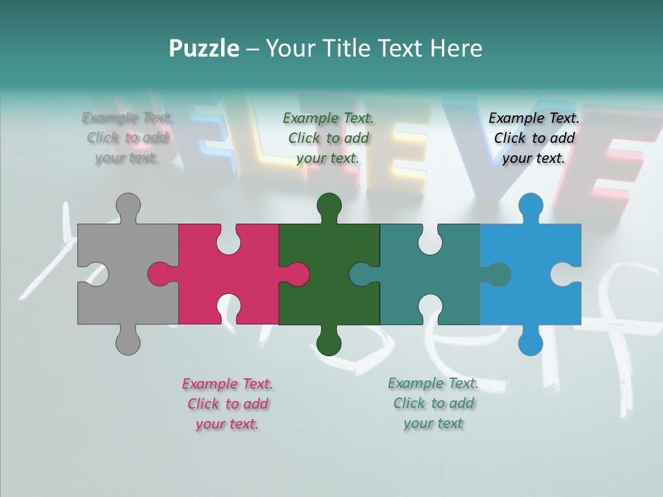 Hope Font Faith PowerPoint Template