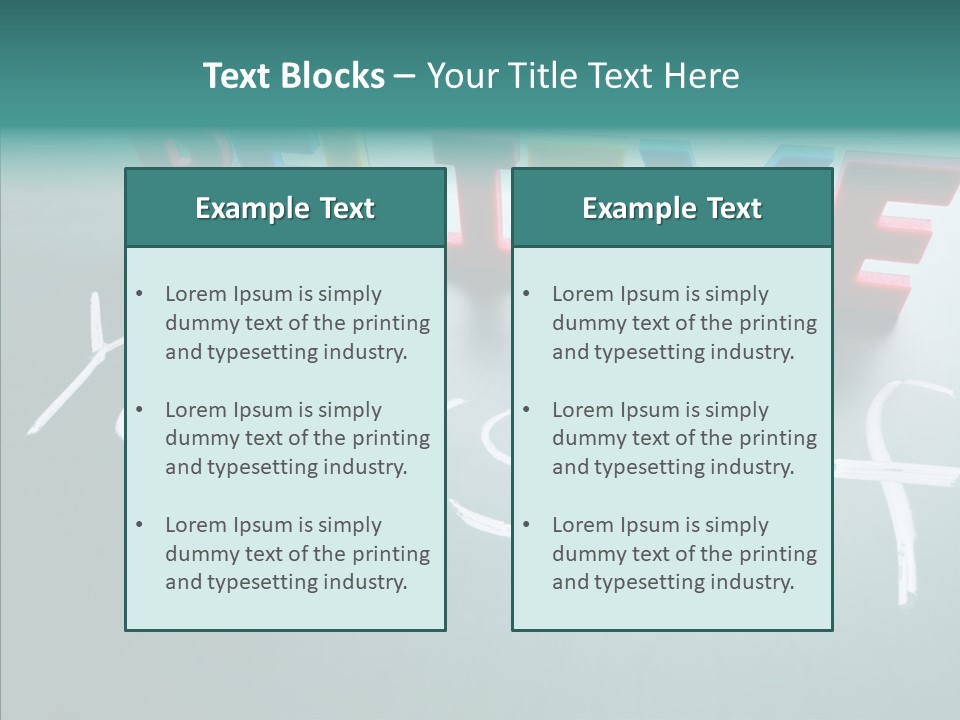 Hope Font Faith PowerPoint Template