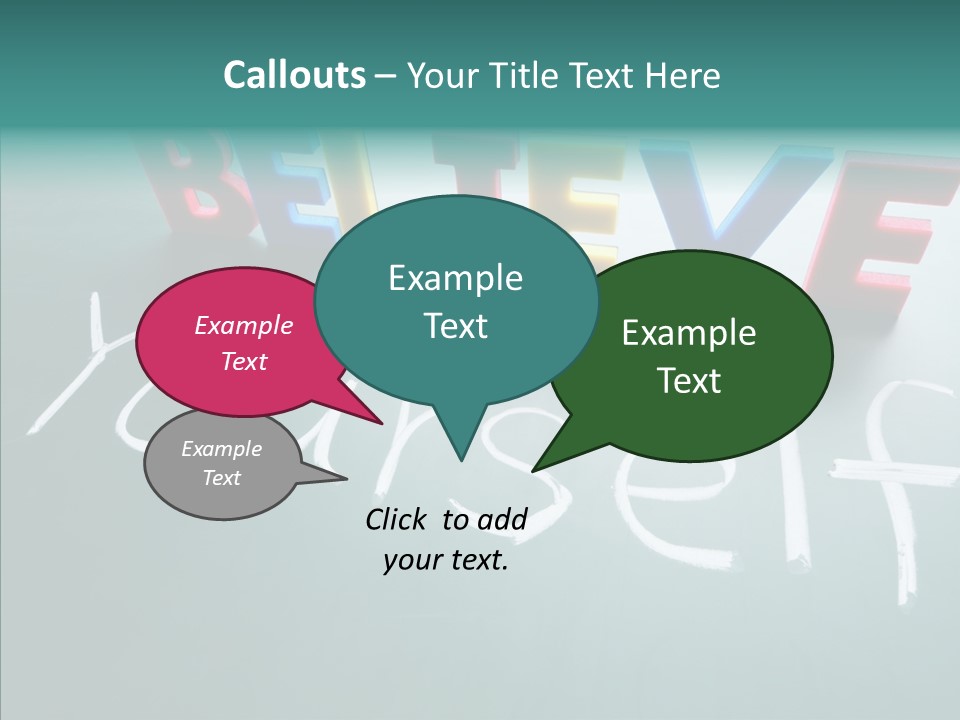 Hope Font Faith PowerPoint Template