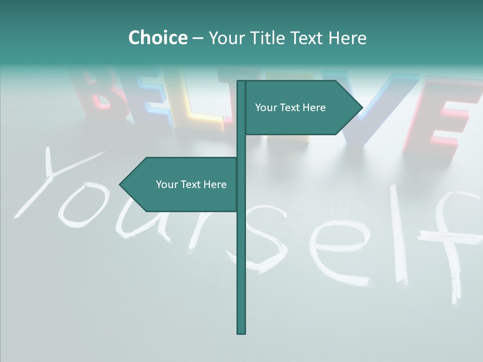 Hope Font Faith PowerPoint Template