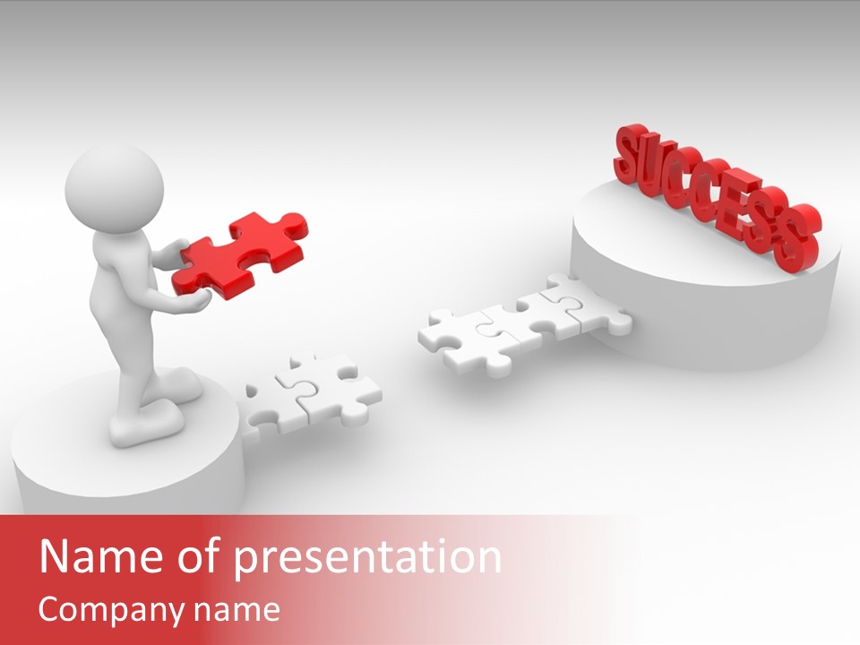 Jigsaw Creativity Concept PowerPoint Template