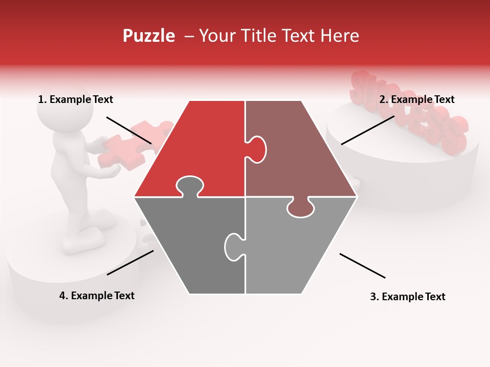 Jigsaw Creativity Concept PowerPoint Template