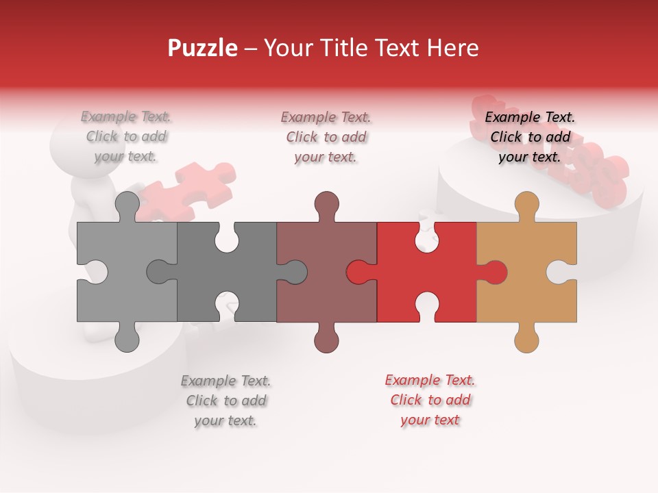 Jigsaw Creativity Concept PowerPoint Template