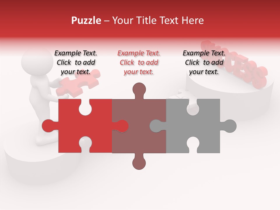 Jigsaw Creativity Concept PowerPoint Template