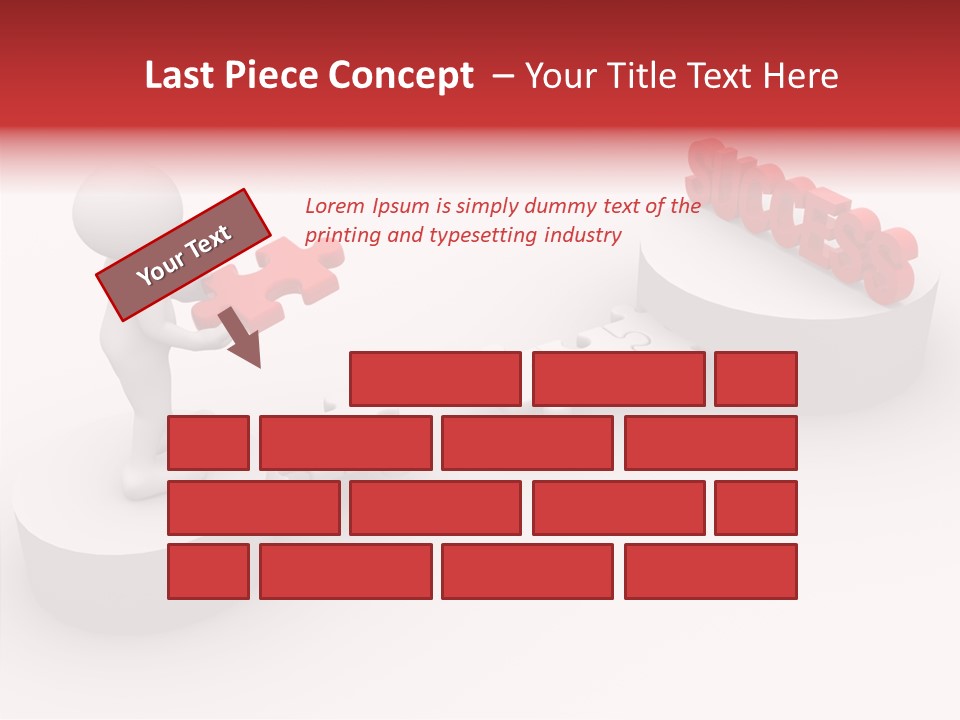 Jigsaw Creativity Concept PowerPoint Template