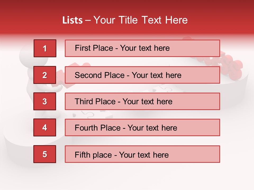 Jigsaw Creativity Concept PowerPoint Template