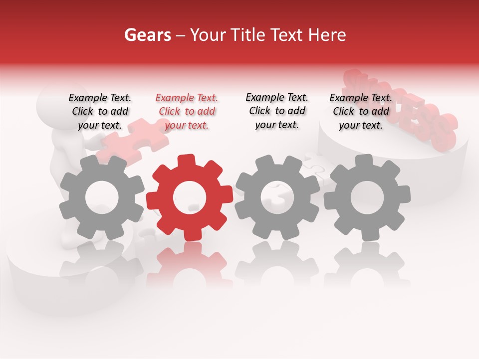 Jigsaw Creativity Concept PowerPoint Template