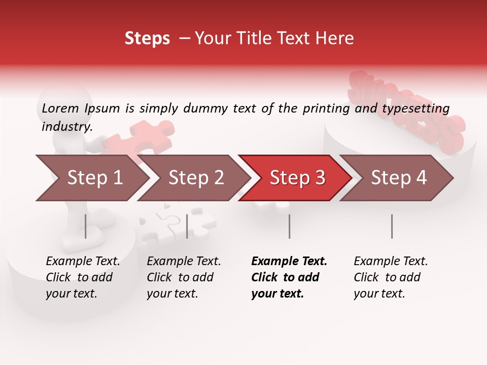 Jigsaw Creativity Concept PowerPoint Template