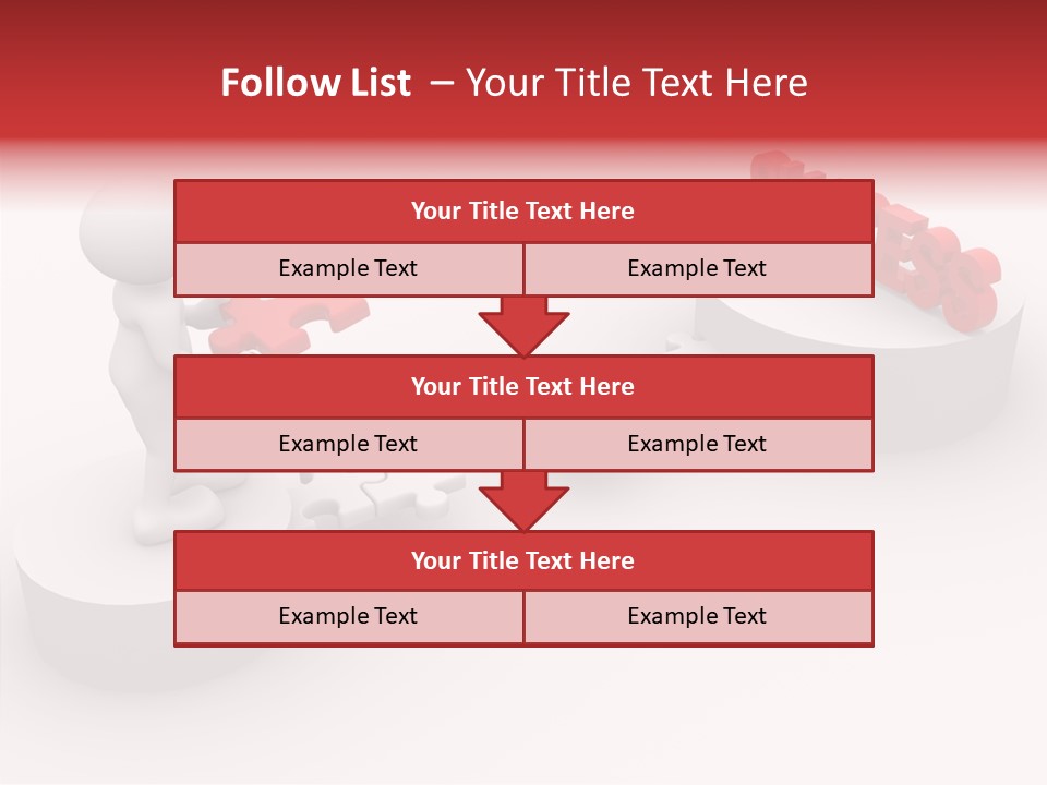 Jigsaw Creativity Concept PowerPoint Template