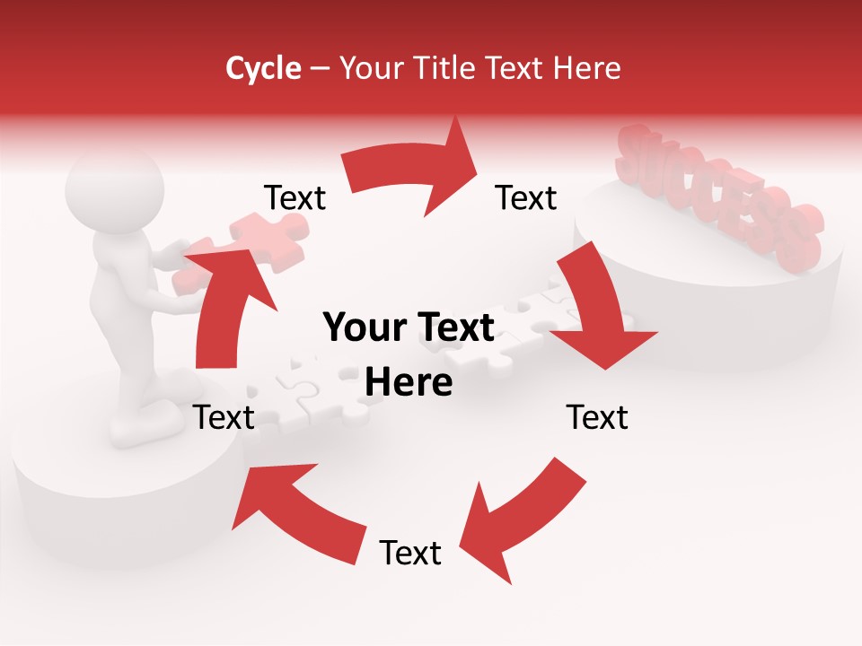 Jigsaw Creativity Concept PowerPoint Template