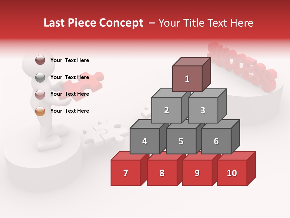 Jigsaw Creativity Concept PowerPoint Template