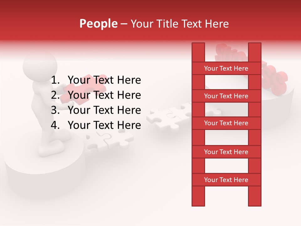 Jigsaw Creativity Concept PowerPoint Template