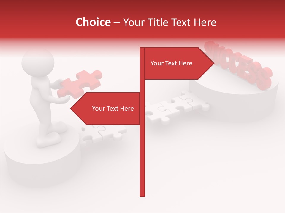 Jigsaw Creativity Concept PowerPoint Template