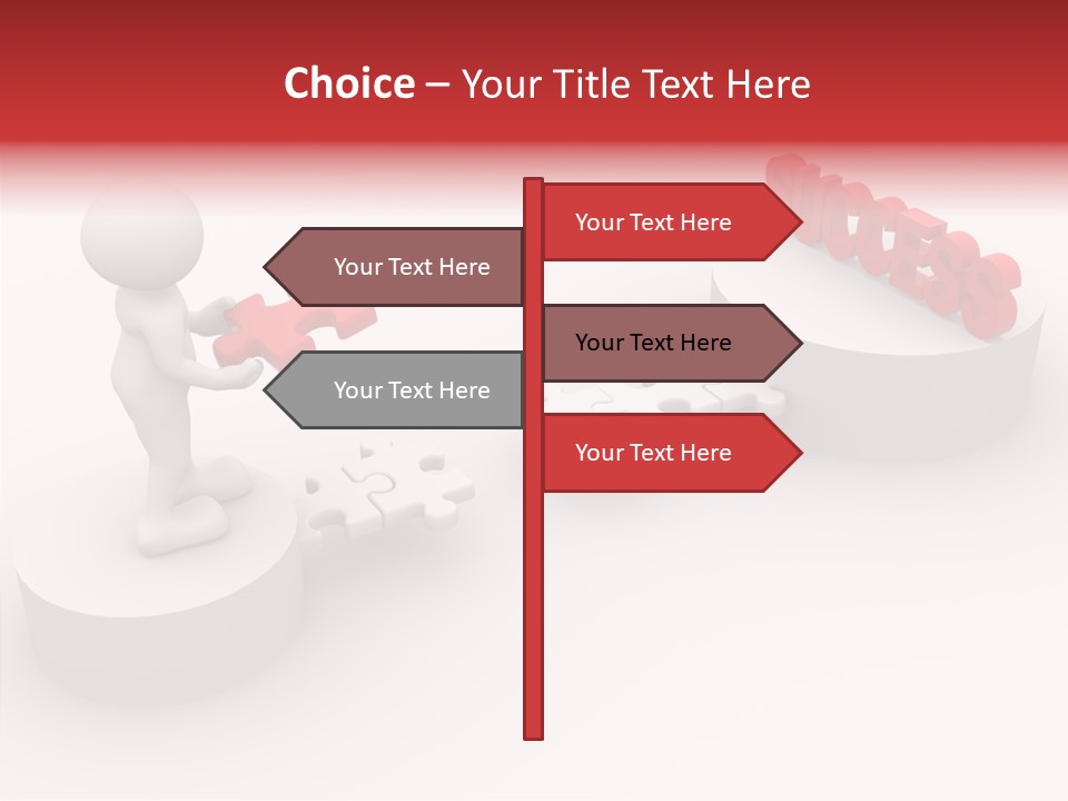 Jigsaw Creativity Concept PowerPoint Template