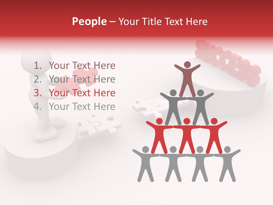 Jigsaw Creativity Concept PowerPoint Template