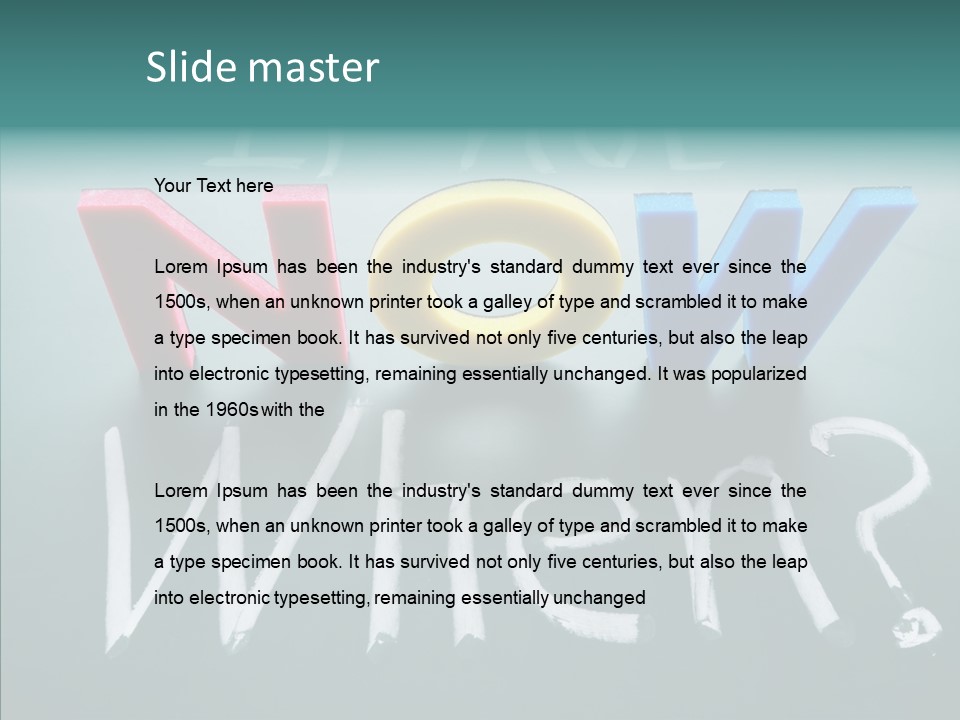 Light Time Black PowerPoint Template