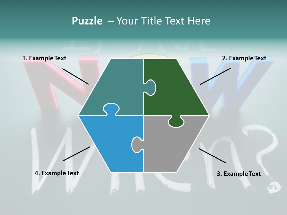 Light Time Black PowerPoint Template