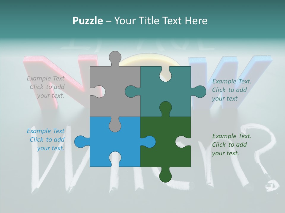 Light Time Black PowerPoint Template