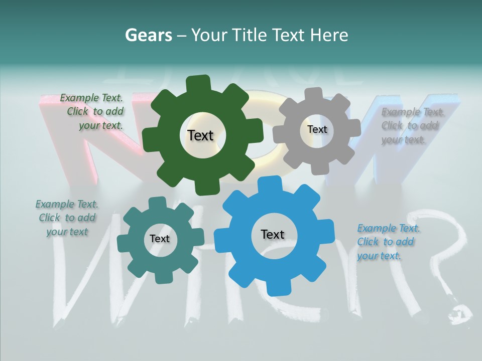 Light Time Black PowerPoint Template