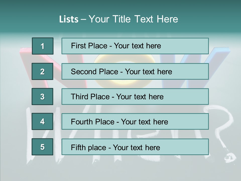 Light Time Black PowerPoint Template