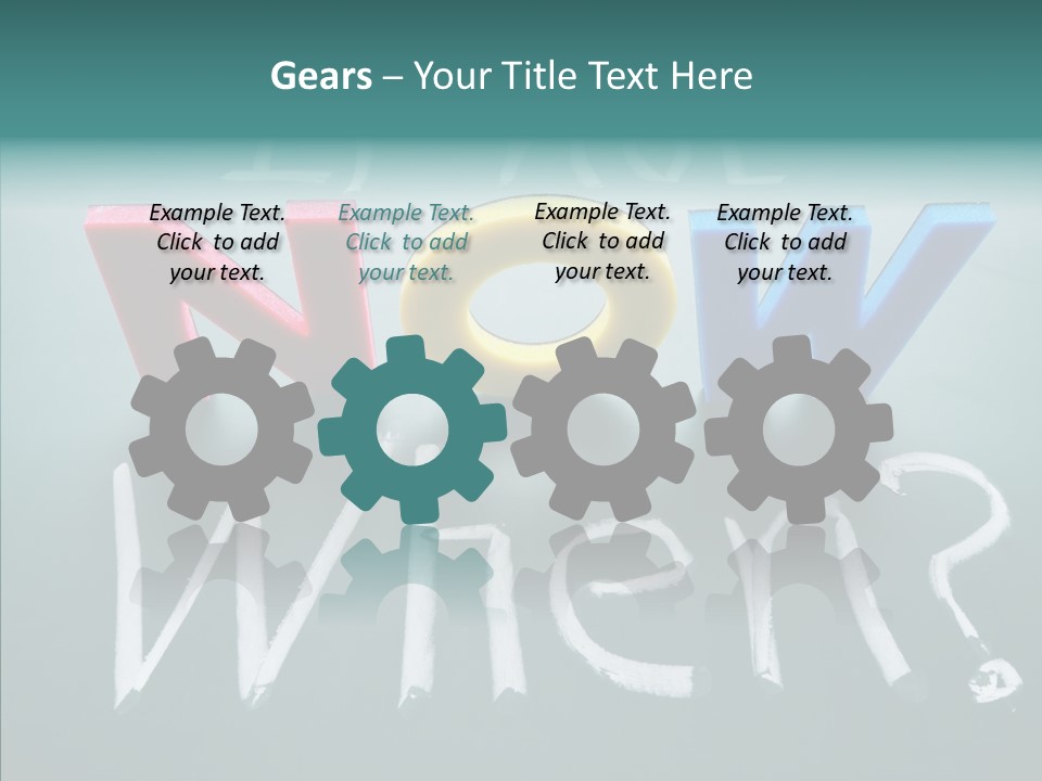 Light Time Black PowerPoint Template