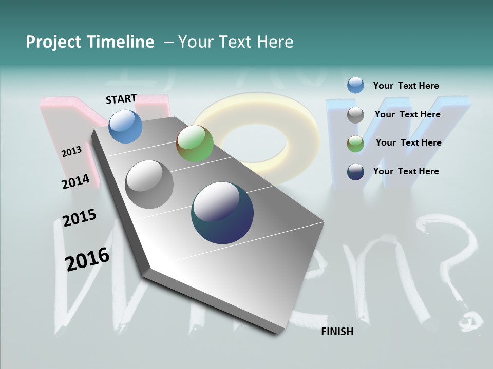 Light Time Black PowerPoint Template