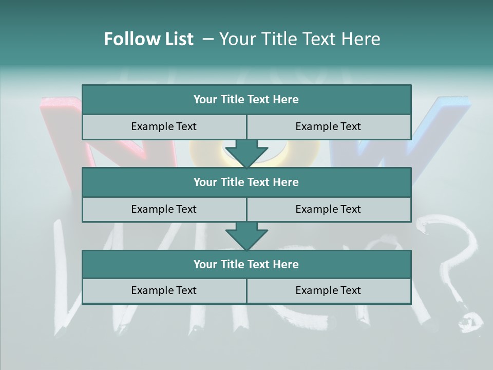 Light Time Black PowerPoint Template