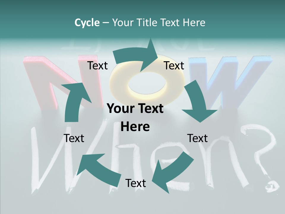 Light Time Black PowerPoint Template
